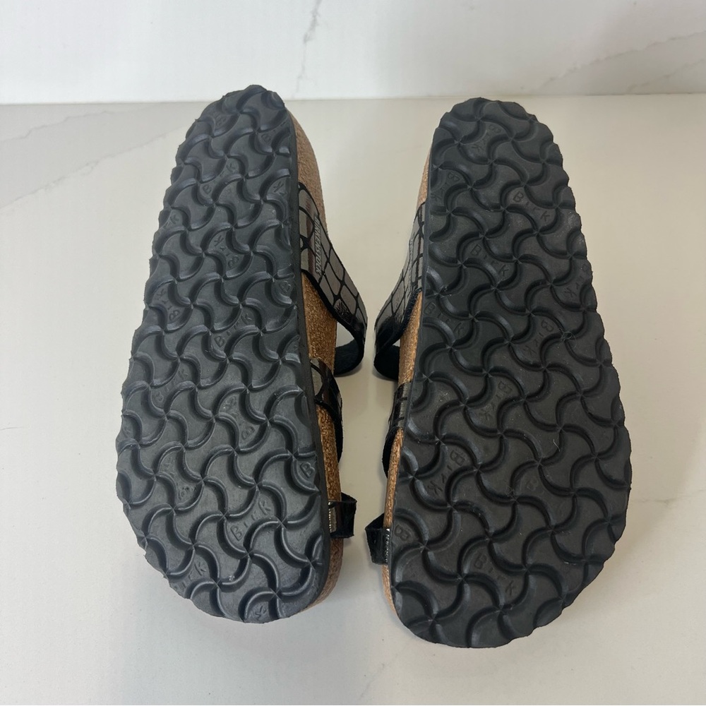 Birkenstock Mayari Croc‑Print Double Strap Sandal Slip-On EU 37 / US 6 - Picture 12 of 12